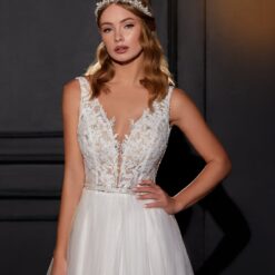 Robe De Mariée Princesse Dos Nu | Soirée Blanche