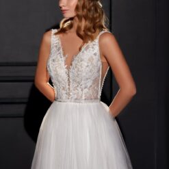 Robe De Mariée Princesse Dos Nu | Soirée Blanche