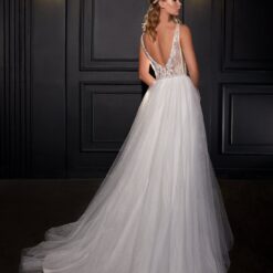 Robe De Mariée Princesse Dos Nu | Soirée Blanche