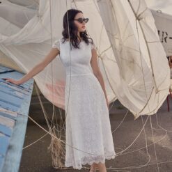 Robe De Mariage Civil Chic | Soirée Blanche