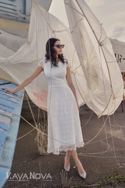 Robe De Mariage Civil Chic | Soirée Blanche