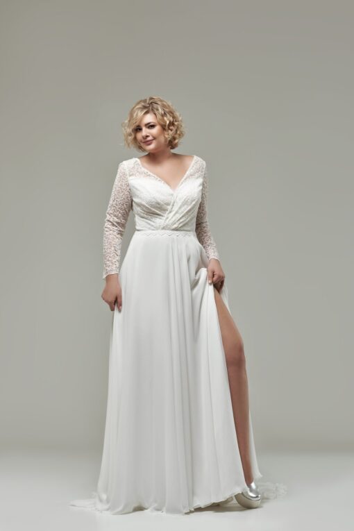 Robe Mariée Grande Taille Champêtre | Soirée Blanche