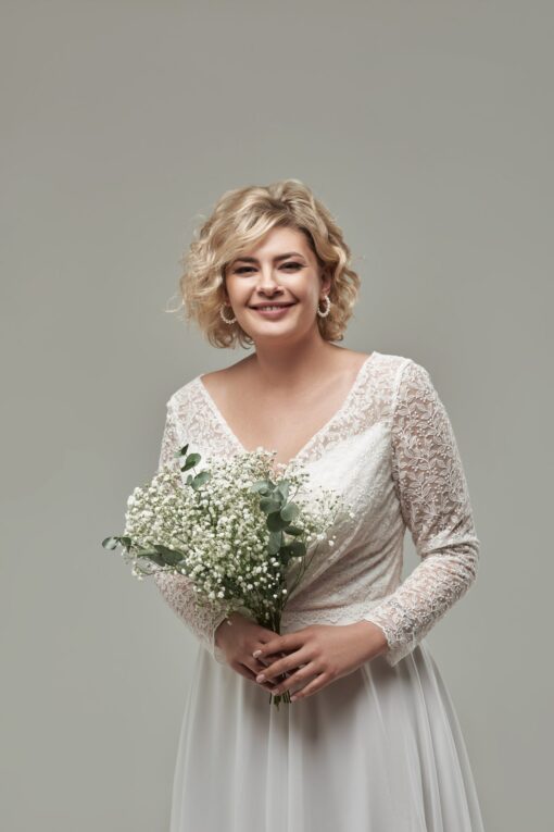 Robe Mariée Grande Taille Champêtre | Soirée Blanche