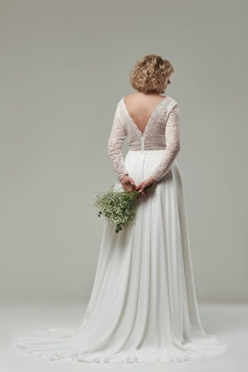 Robe Mariée Grande Taille Champêtre | Soirée Blanche