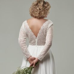 Robe Mariée Grande Taille Champêtre | Soirée Blanche