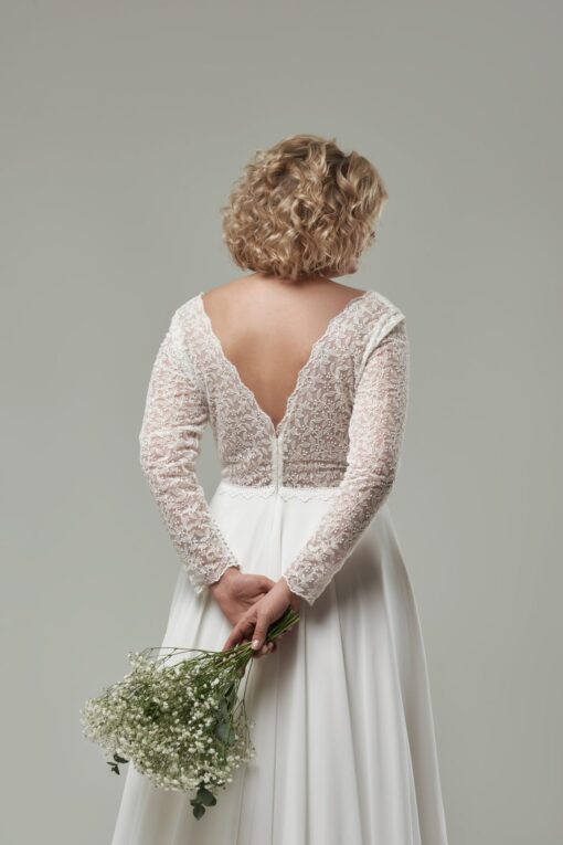 Robe Mariée Grande Taille Champêtre | Soirée Blanche