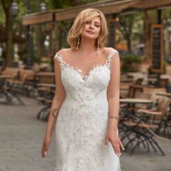 Robe Mariée Grande Taille Sirène | Soirée Blanche