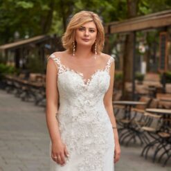 Robe Mariée Grande Taille Sirène | Soirée Blanche