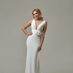 Robe De Mariée Sirène Bohème Blanche image 10 | Soirée Blanche Robe De Mariée Sirène Bohème Blanche | Soirée Blanche