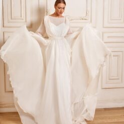 Robe De Mariée Vintage Ivoire image 12 | Soirée Blanche Robe De Mariée Vintage Ivoire | Soirée Blanche