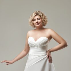 Robe Grande Taille Mariage image 5 | Soirée Blanche Robe Grande Taille Mariage | Soirée Blanche