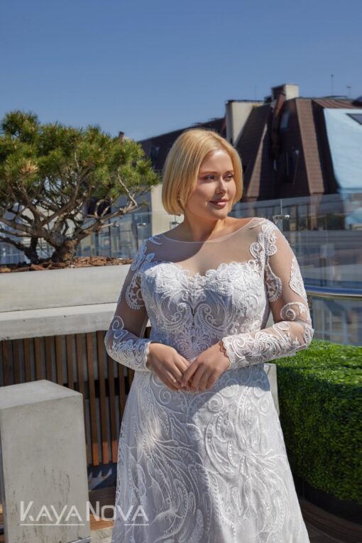 Tenue Mariage Hiver Femme Ronde | Soirée Blanche