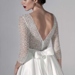 Robe De Mariée Courte Vintage image 3 | Soirée Blanche Robe De Mariée Courte Vintage | Soirée Blanche