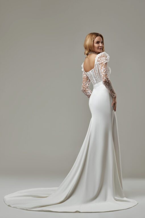 Robe De Mariée Jupe Et Bustier Blanche | Soirée Blanche