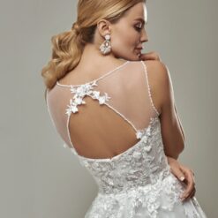 Robe De Mariée Dentelle Bohème Blanche | Soirée Blanche