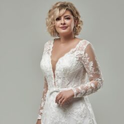 Robe De Mariée Pour Grande Taille | Soirée Blanche