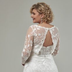 Robe De Mariée Pour Grande Taille | Soirée Blanche
