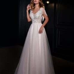 Robe De Mariée Bohème Chic Blanche | Soirée Blanche