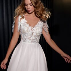 Robe De Mariée Bohème Chic Blanche | Soirée Blanche