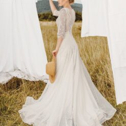 Robe De Mariage Champêtre Blanche | Soirée Blanche