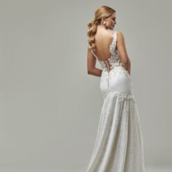 Robe De Mariée Sirène Blanche Dos Nu image 6 | Soirée Blanche Robe De Mariée Sirène Blanche Dos Nu | Soirée Blanche