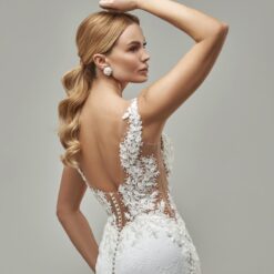 Robe De Mariée Sirène Blanche Dos Nu image 9 | Soirée Blanche Robe De Mariée Sirène Blanche Dos Nu | Soirée Blanche