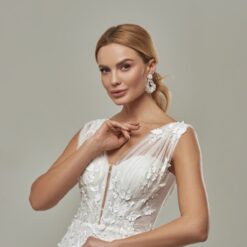 Robe De Mariée Sirène Champêtre Blanche | Soirée Blanche