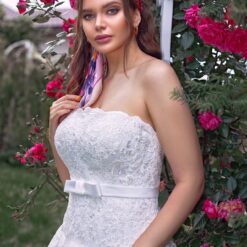 Robe De Mariée Bustier Grande Taille image 6 | Soirée Blanche Robe De Mariée Bustier Grande Taille | Soirée Blanche