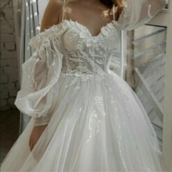 Robe De Mariée Originale Blanche