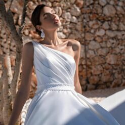 Robe De Mariée Princesse Asymétrique