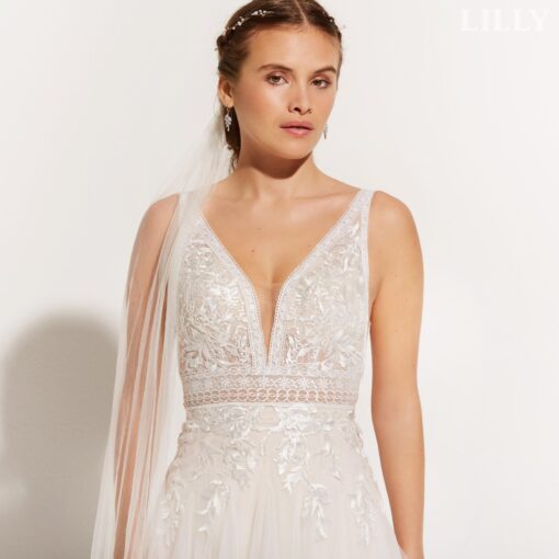 Robe De Mariée Tulle Et Dentelle