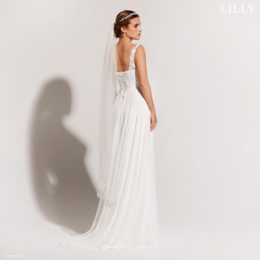 Robe De Mariée Jupe Transparente Blanche