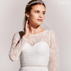 Robe De Mariée Haut Dentelle Blanche