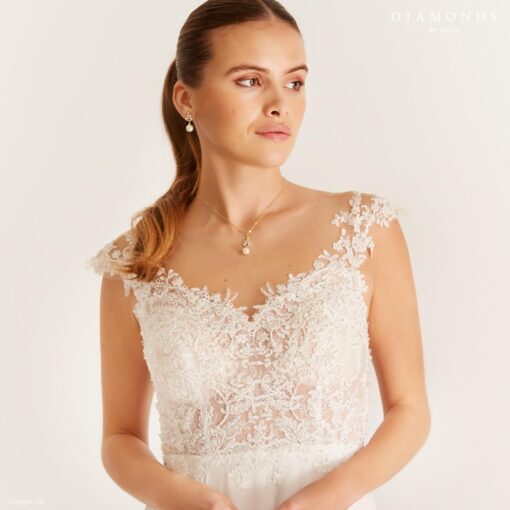 Robe De Mariée Courte Fluide Blanche