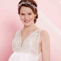 Robe De Mariée Femme Enceinte Blanche image 5 | Soirée Blanche Robe De Mariée Femme Enceinte Blanche