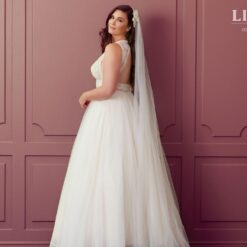 Robe De Mariée Femme Ronde Blanche