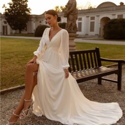 Robe Chic De Mariage image 7 | Soirée Blanche Robe Chic De Mariage