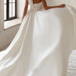 Combinaison Mariage Femme image 8 | Soirée Blanche Combinaison Mariage Femme