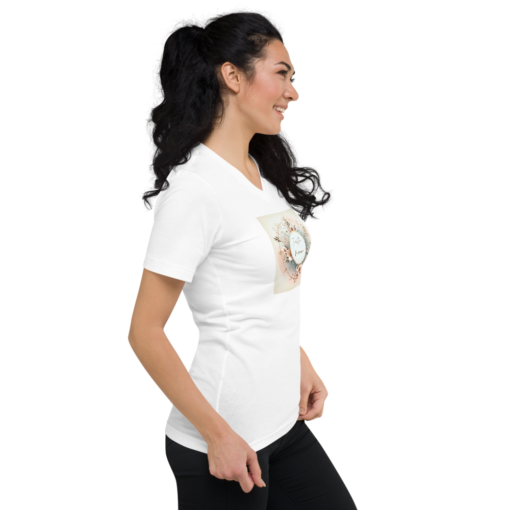 t-shirt col V Juste Mariée