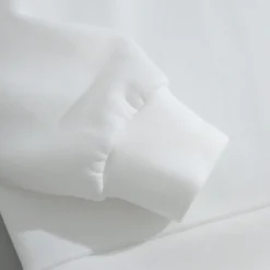 Ensemble Blanc Pour Homme À Lettres À Doublure Thermique Sweat-shirt & À Cordon Short image 8 | Soirée Blanche