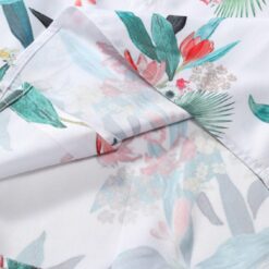 Ensemble Blanc Deux Pièces À Imprimé Floral Irrégulier Pour Hommes image 8 | Soirée Blanche Ensemble Blanc Deux Pièces À Imprimé Floral Irrégulier Pour Hommes image 7 | Soirée Blanche