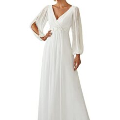 Robe de Soirée Élégante en Mousseline image 9 | Soirée Blanche Robe de Soirée Élégante en Mousseline image 8 | Soirée Blanche