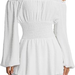 Robe Volante Élégante avec Shorts image 11 | Soirée Blanche