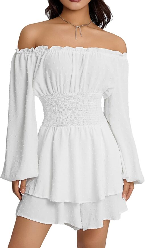 Robe Volante Élégante avec Shorts – Image 2