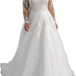 Robe De Mariée Trompette Grande Taille image 8 | Soirée Blanche