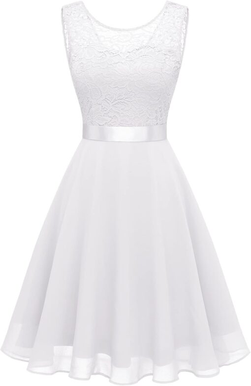 Robe Blanche Dentelle 2025 – Image 2