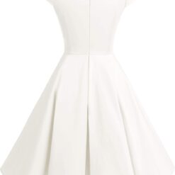 Robe Cocktail Blanche Courte image 12 | Soirée Blanche