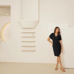 Robe de Mariée Courte Fluide Et Chic Blanche image 14 | Soirée Blanche Robe de Mariée Courte Fluide Et Chic Blanche image 13 | Soirée Blanche