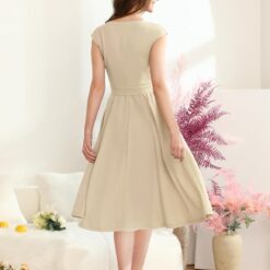 Robe De Mariée Courte Manches Longues Blanche image 14 | Soirée Blanche