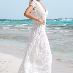 Robe De Mariée Courte Asymétrique image 18 | Soirée Blanche Robe De Mariée Courte Asymétrique image 17 | Soirée Blanche
